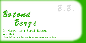 botond berzi business card